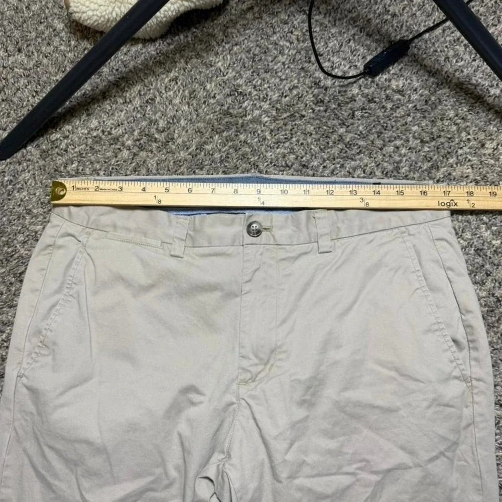 Vineyard Vines Beige Breaker‎ Pants Mens Size 34x30